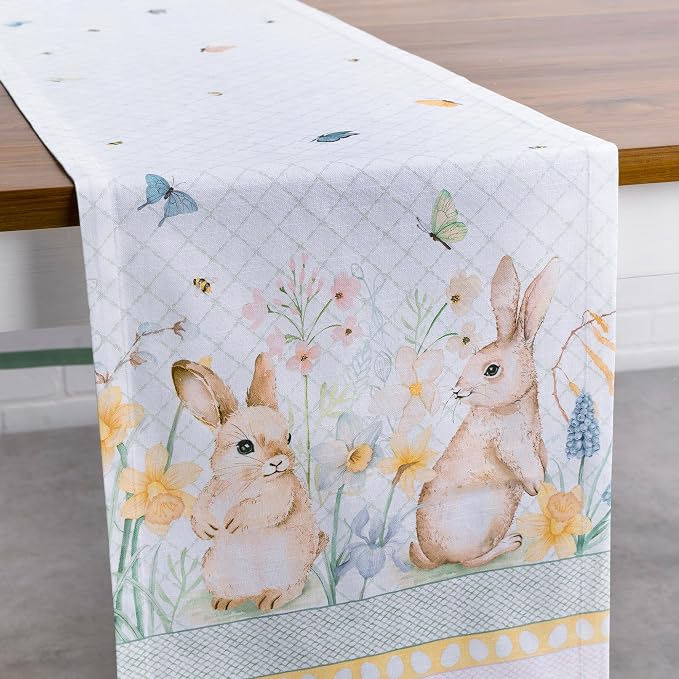 Maison d' Hermine Table Runner 100% Cotton 14.50" x 72" | Table Runners 72 - Image 9