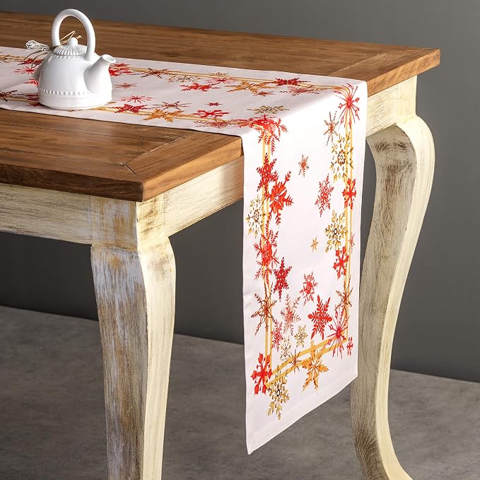 Maison d' Hermine Table Runner 100% Cotton 14.50" x 48" | Table Runners 48 - Image 6