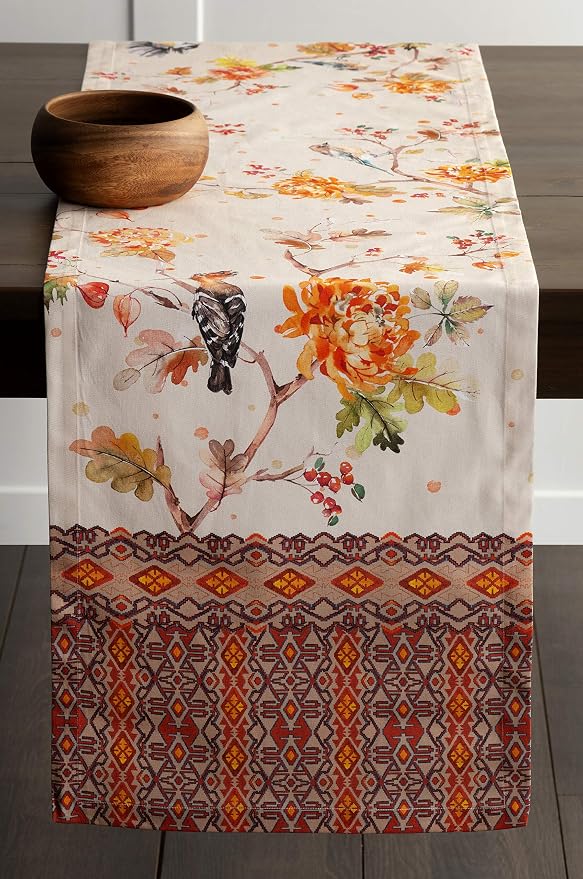 Maison d' Hermine Table Runner 100% Cotton 14.50" x 60" | Table Runners 60 - Image 9