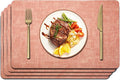 Maxpearl Faux Leather Placemats Set of 4, Suitable by Maxpearl