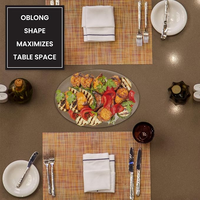 Clear Plastic Oval Serving Trays - Image 8