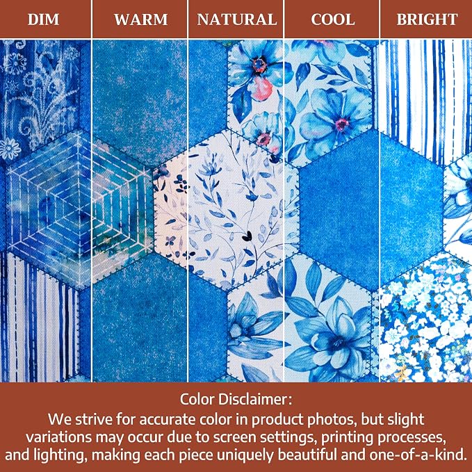 Maison d' Hermine Placemats Set of 4 Reusable 100% Cotton | Cloth Place Mats - Image 6