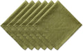 DII Variegated Tabletop Collection, Napkin Set, Olive Green, 6 Piece by DII