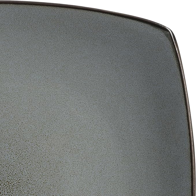 Gibson Elite Soho Lounge Square Reactive Glaze Stoneware Dinnerware Set - Image 6