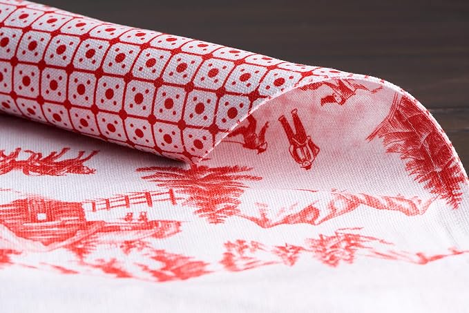 Maison d' Hermine Placemats Set of 4 Reusable 100% Cotton | Cloth Place Mats - Image 8