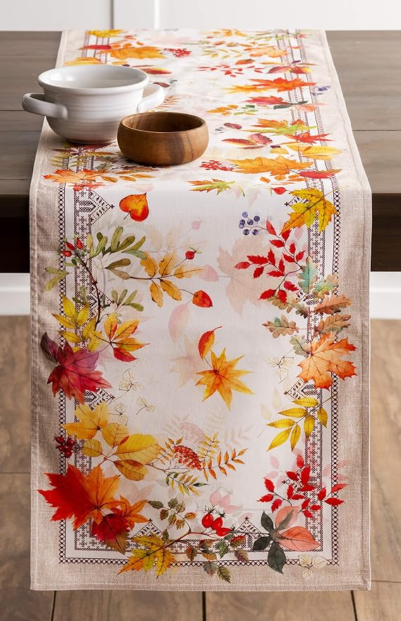 Maison d' Hermine Table Runner 100% Cotton 14.50" x 108" | Table Runners 108 - Image 9
