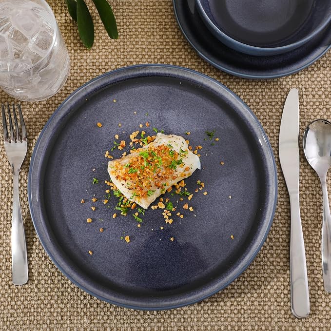 Gibson Elite Reactive Stoneware Dinnerware Set - Image 5