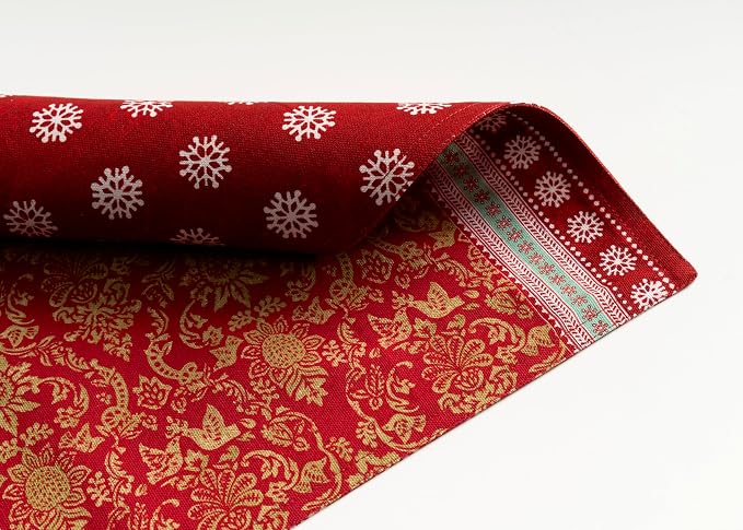 Maison d' Hermine Placemats Set of 4 Reusable 100% Cotton | Cloth Place Mats - Image 7