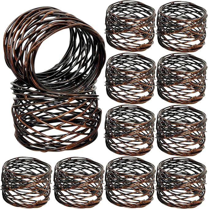 ALPHA Living HOME Heavyduty Napkin Rings by ALPHALivingHOME