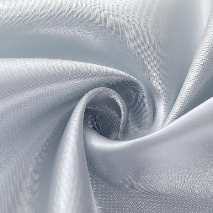Horbaunal 12 Pack Silver Satin Table Runner 12 x 108 Inch | Smooth Table Runners - Image 6
