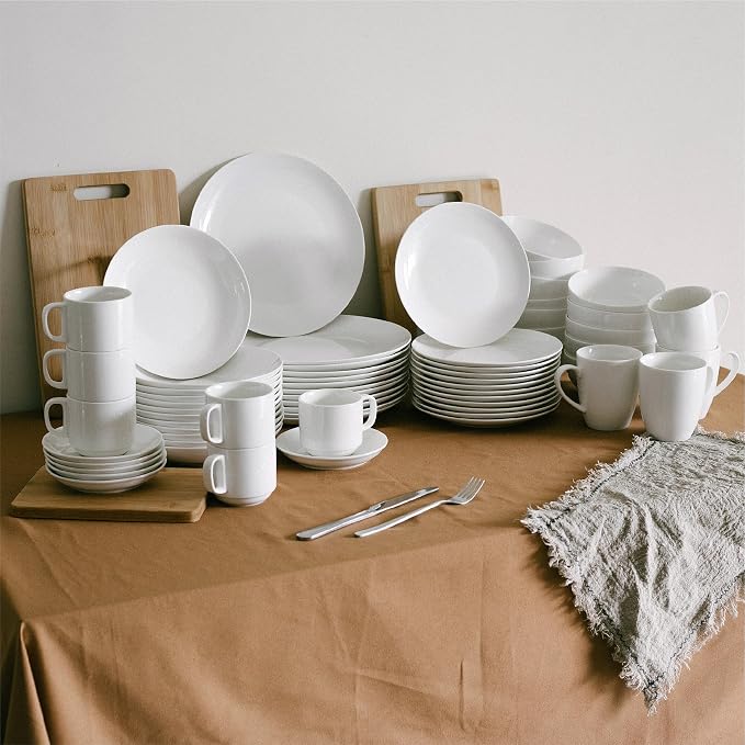 Brew To A Tea BTaT- White Bowls Set of 6, 16 oz - Image 9