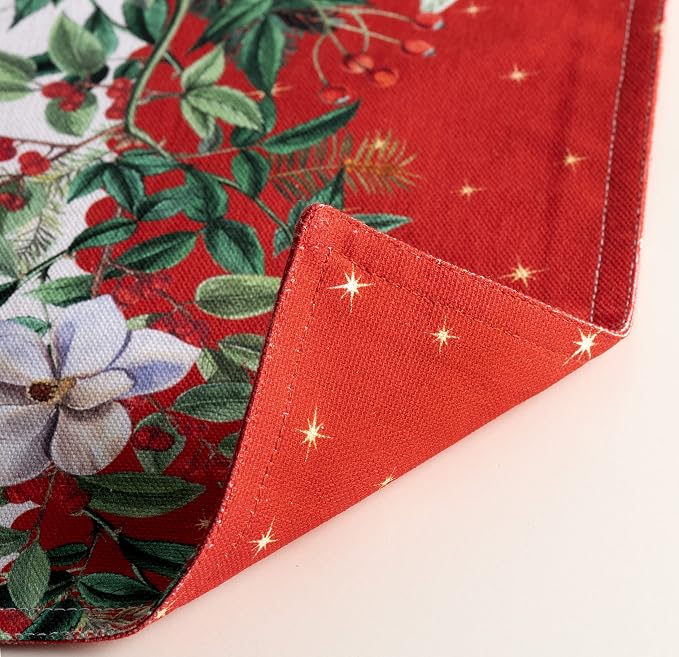 Maison d' Hermine Placemats Set of 4 Reusable 100% Cotton | Cloth Place Mats - Image 9