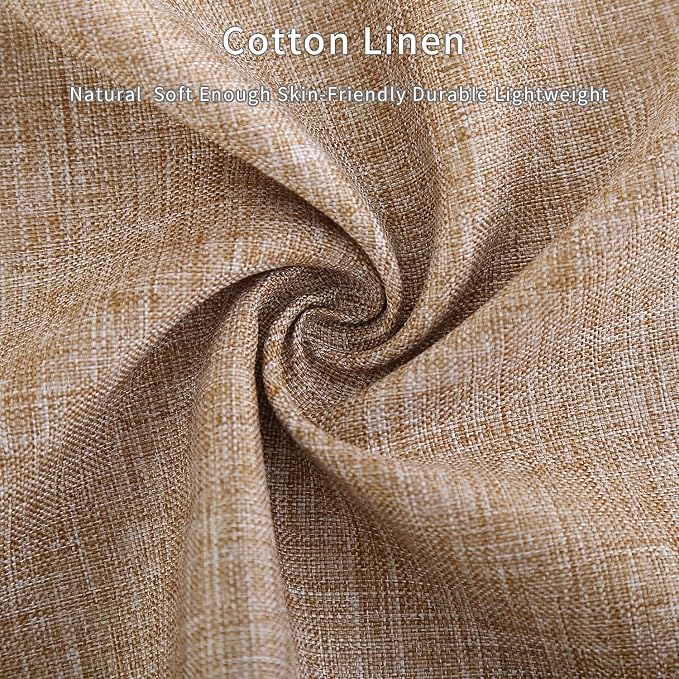 Tosewever Decorative Linen Table Runner Farmhouse Style Tabletop Collection 14 - Image 7