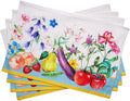 Maison d' Hermine Placemats Set of 4 Reusable 100% Cotton | Cloth Place Mats by MaisondHermine