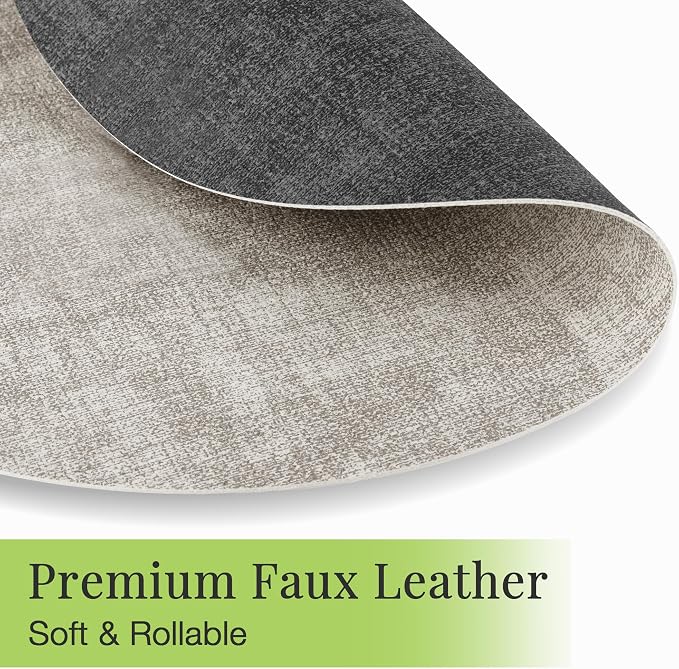 Fyvva Placemats Set of 4, Stain & Scratch Resistant, - Image 4