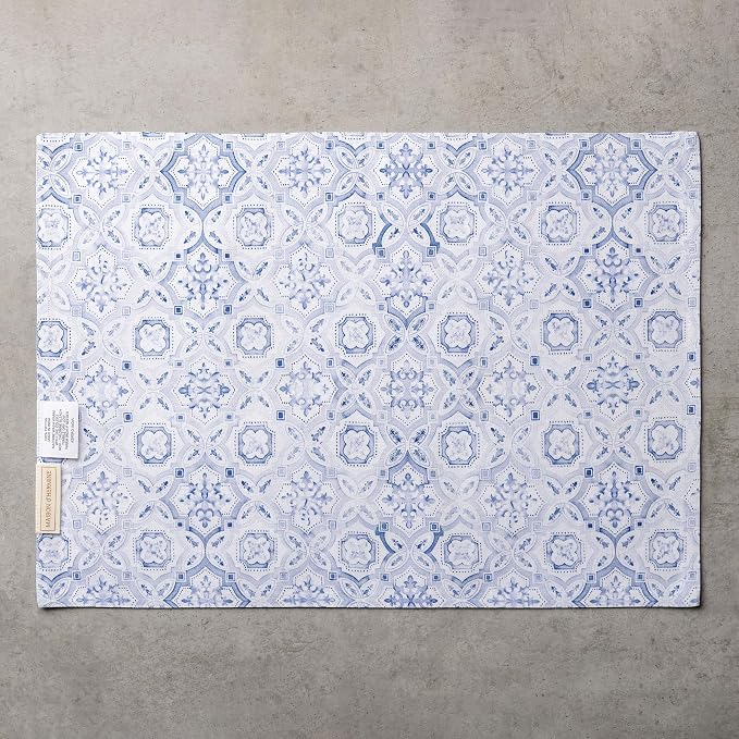 Maison d' Hermine Placemats Set of 4 Reusable 100% Cotton | Cloth Place Mats - Image 9