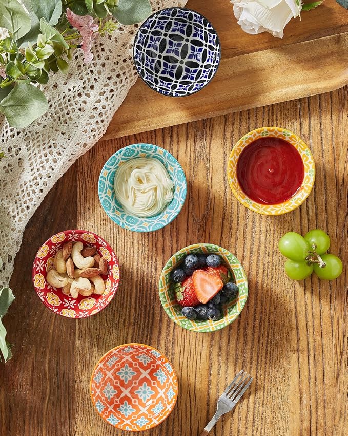 Metahom Ceramic Dipping Bowls, 3.5 inch Small Bowls - Image 4