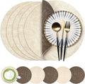 Fyvva Placemats Set of 6, Stain & Scratch Resistant, by Fyvva