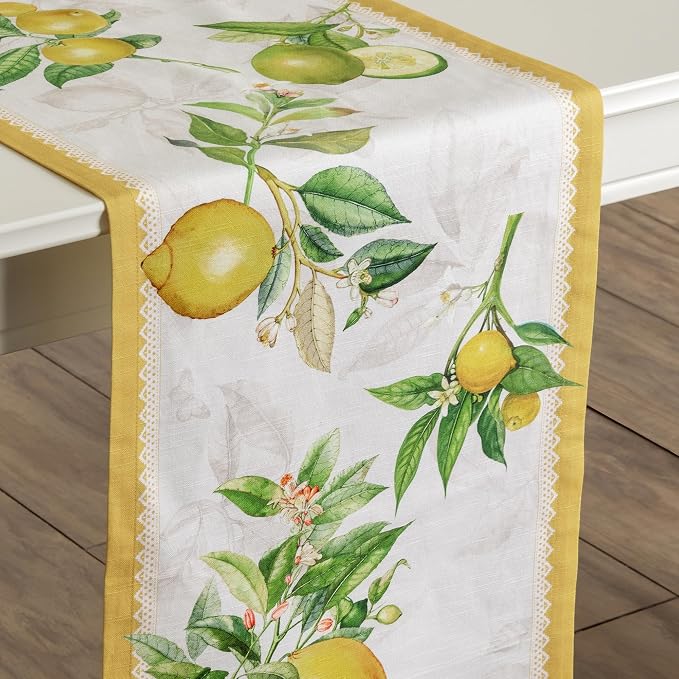 Maison d' Hermine Table Runner 100% Cotton 14.50" x 72" | Table Runners 72 - Image 9