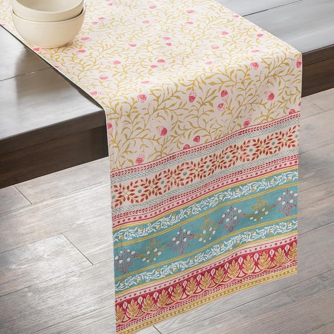 Maison d' Hermine Table Runner 100% Cotton 14.50" x 108" | Table Runners 108 - Image 9