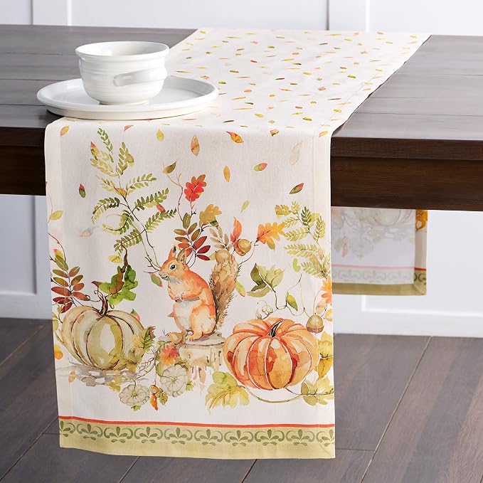 Maison d' Hermine Table Runner 100% Cotton 14.50" x 72" | Table Runners 72 - Image 9
