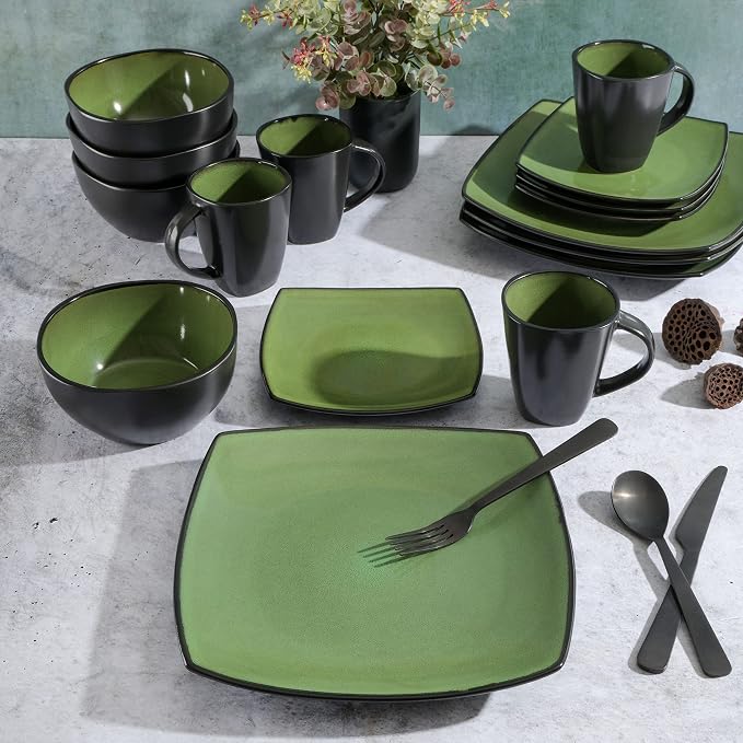Gibson Elite Soho Lounge 16 Piece Dinnerware Set - Image 4