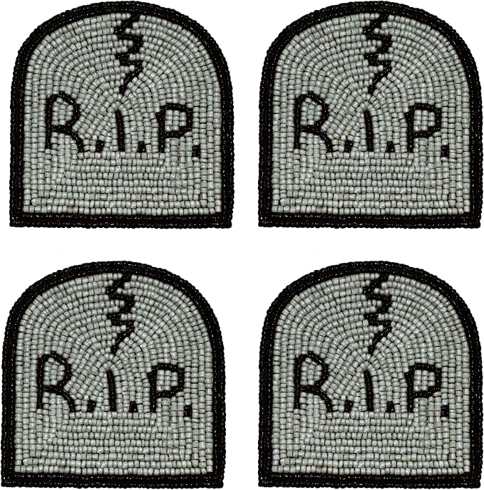COTTON CRAFT Halloween Beaded Coasters by COTTONCRAFT