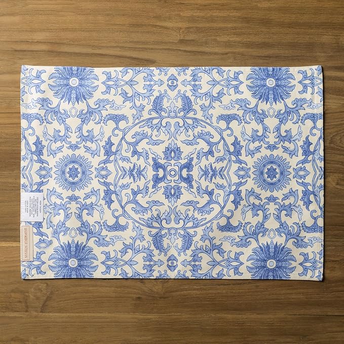 Maison d' Hermine Placemats Set of 4 Reusable 100% Cotton | Cloth Place Mats - Image 9