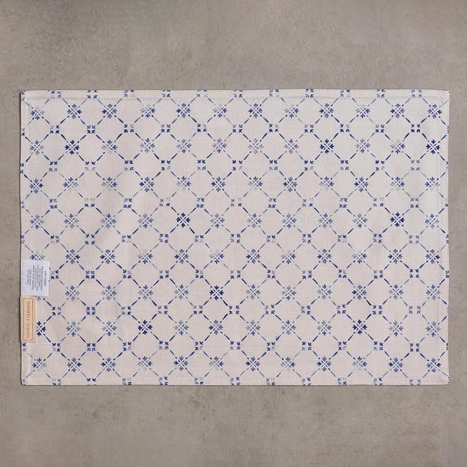 Maison d' Hermine Placemats Set of 4 Reusable 100% Cotton | Cloth Place Mats - Image 9