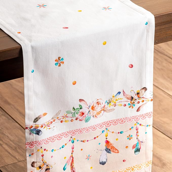 Maison d' Hermine Table Runner 100% Cotton 14.50" x 108" | Table Runners 108 - Image 9