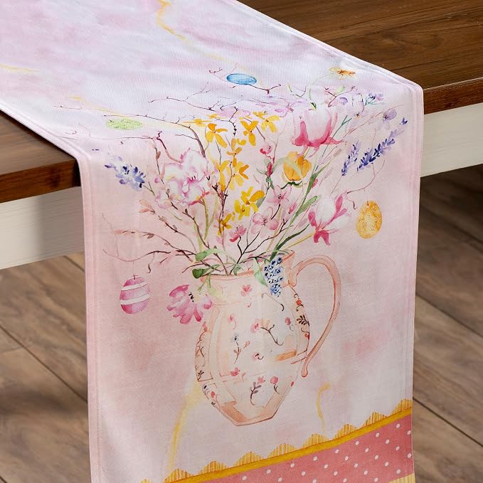Maison d' Hermine Table Runner 100% Cotton 14.50" x 72" | Table Runners 72 - Image 9