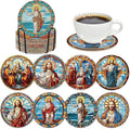 Jesus Diamond Art Coasters by INCOK