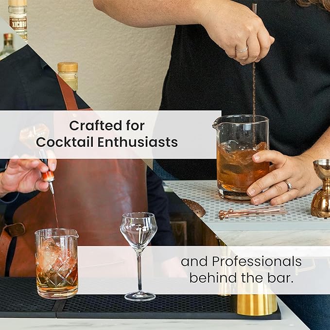 A Bar Above Cocktail Mixing Glass, Botanica Style Stirring Pitcher, 18 Oz - Image 2