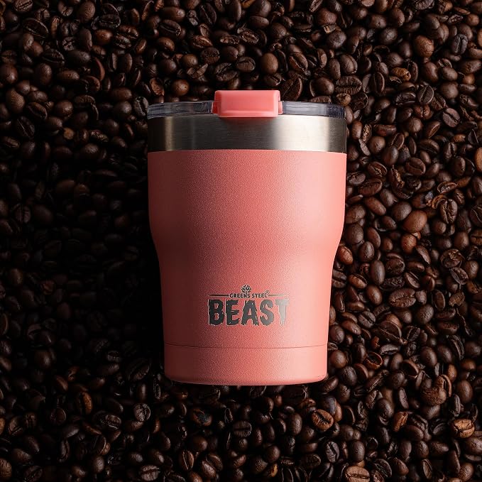 Beast 10 oz Tumbler Stainless Steel Vacuum Insulated Coffee Ice Cup Double Wall - Image 5
