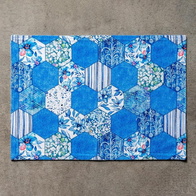 Maison d' Hermine Placemats Set of 4 Reusable 100% Cotton | Cloth Place Mats - Image 8