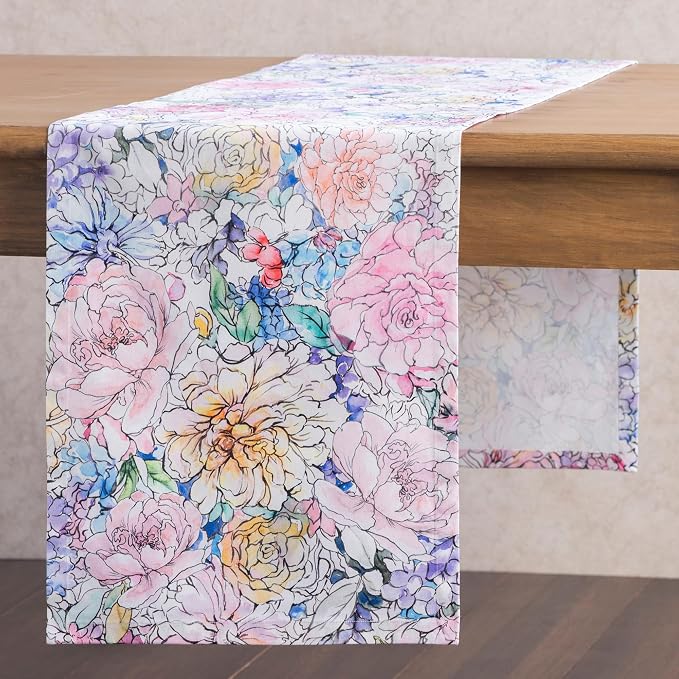 Maison d' Hermine Table Runner 100% Cotton 14.50" x 72" | Table Runners 72 - Image 8