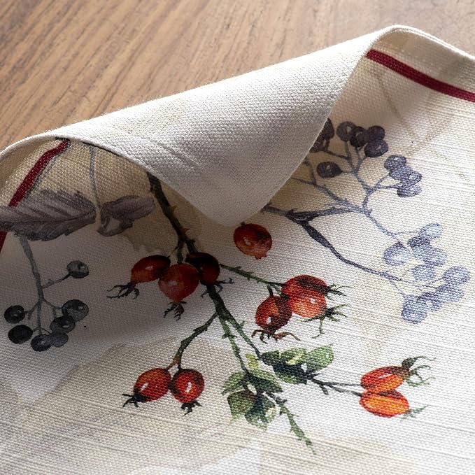 Maison d' Hermine Placemats Set of 4 Reusable 100% Cotton | Cloth Place Mats - Image 7