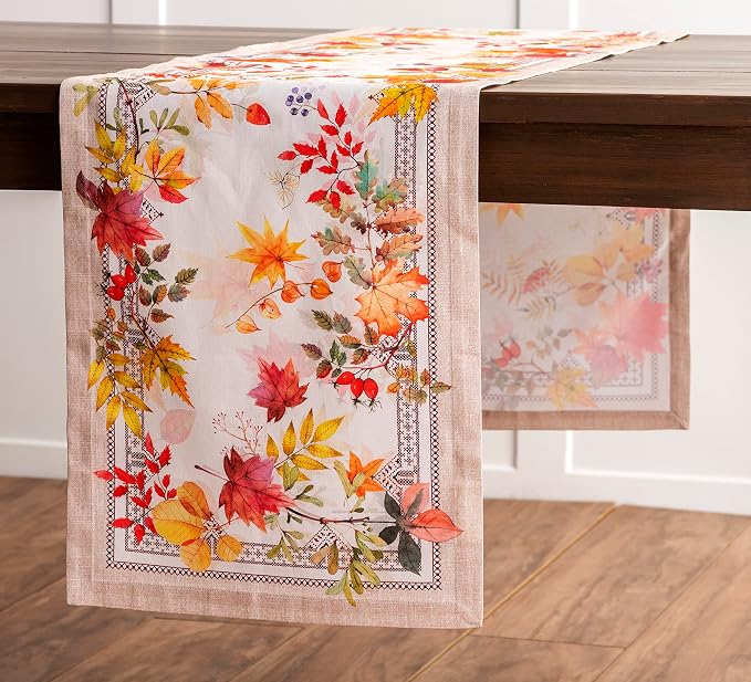 Maison d' Hermine Table Runner 100% Cotton 14.50" x 60" | Table Runners 60 - Image 7