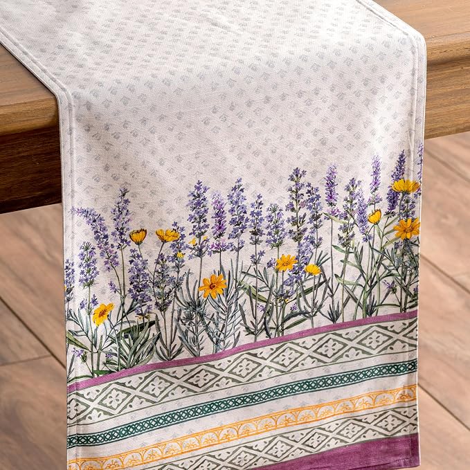 Maison d' Hermine Table Runner 100% Cotton 14.50" x 108" | Table Runners 108 - Image 9