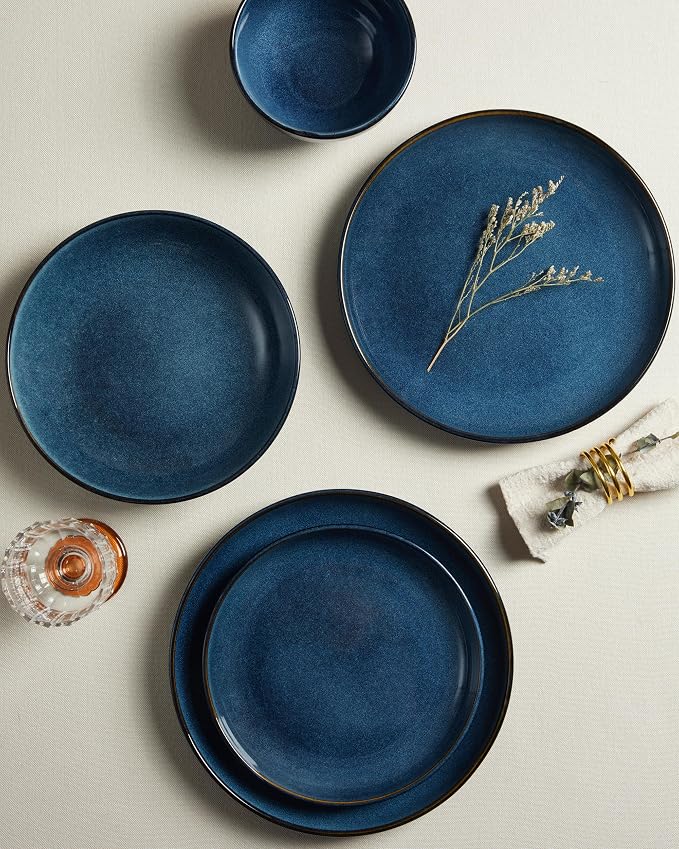 24 Piece Double Bowl Dinnerware Sets - Image 5