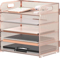 5 Trays Paper Organizer Letter Tray by SUPEASY