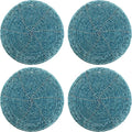Handmade Beaded Bar Drink Tabletop Protection Coasters by byHomeDecorativeProduct