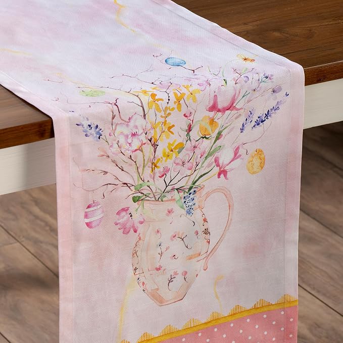 Maison d' Hermine Table Runner 100% Cotton 14.50" x 72" | Table Runners 72 - Image 9