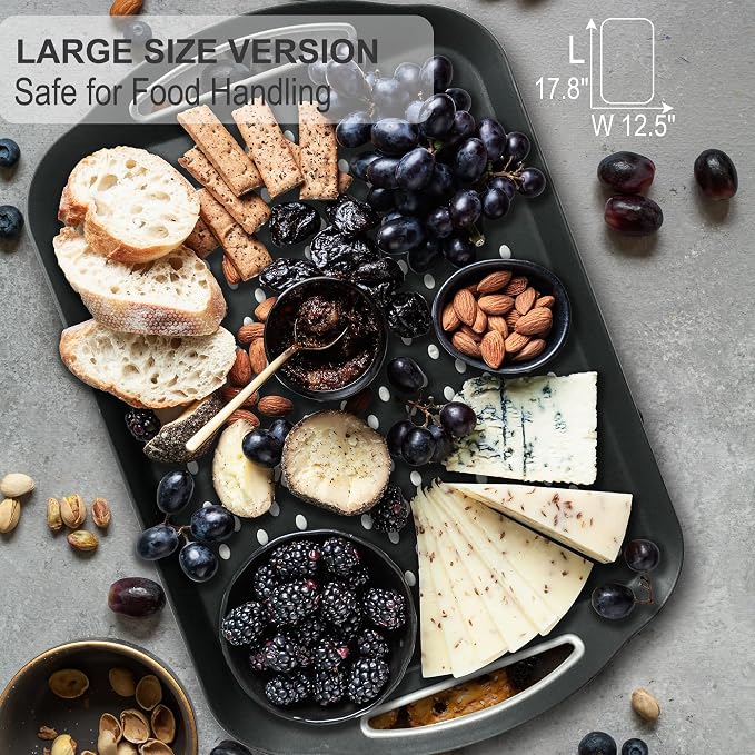 Large Anti-Slip Serving Tray - Image 2