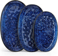 vancasso Ceramic Serving Platters Set of 3, Oval 16/14.7/13.5 Inch Stoneware by vancasso