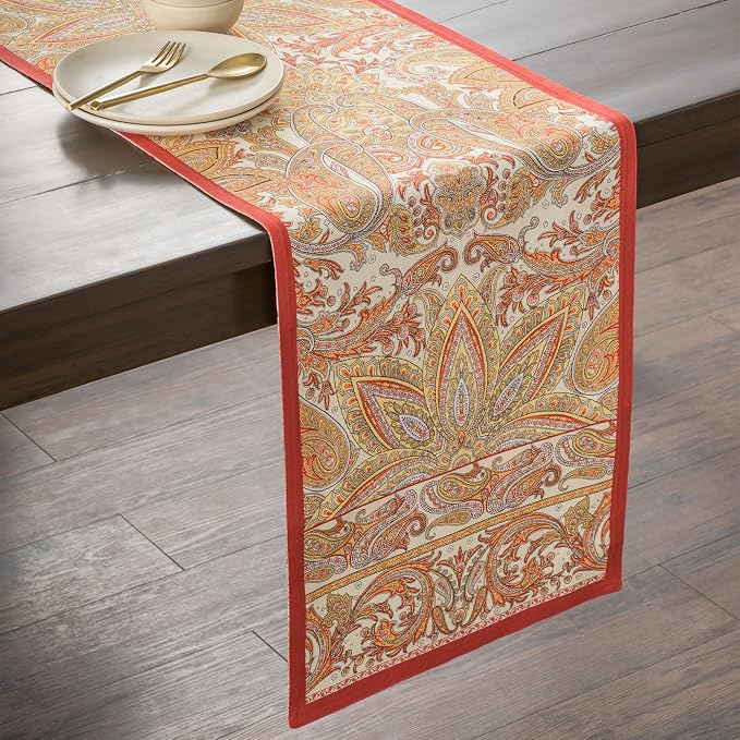 Maison d' Hermine Table Runner 100% Cotton 14.50" x 72" | Table Runners 72 - Image 9