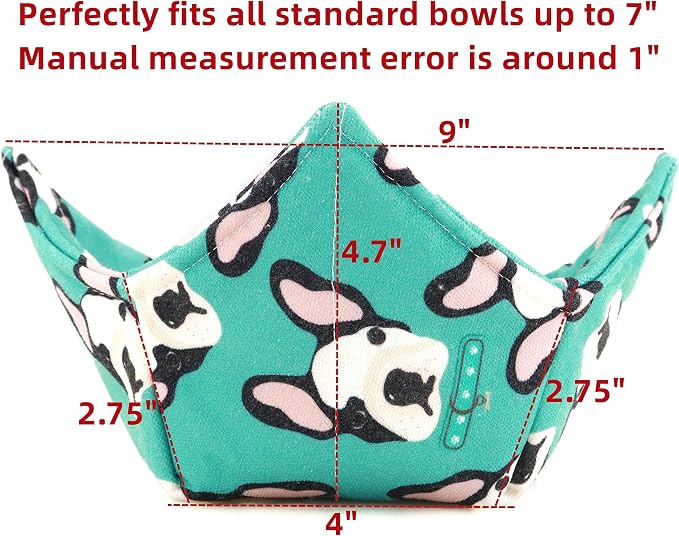 Cotton Microwavable Bowl Cozy, Microwave-Safe Hot Bowl Holders, Soup Bowl Cozy - Image 4