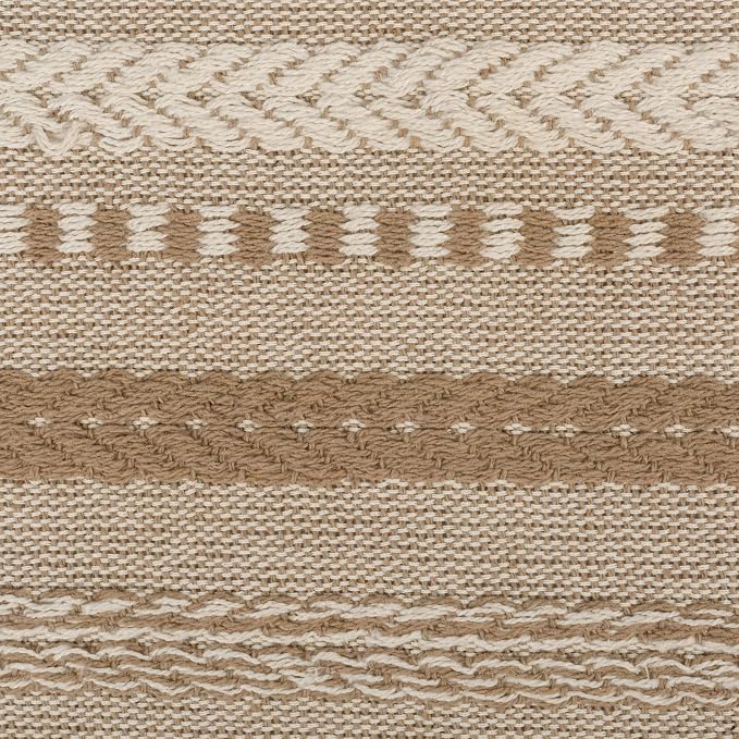 DII Farmhouse Braided Stripe Table Runner Collection - Image 4