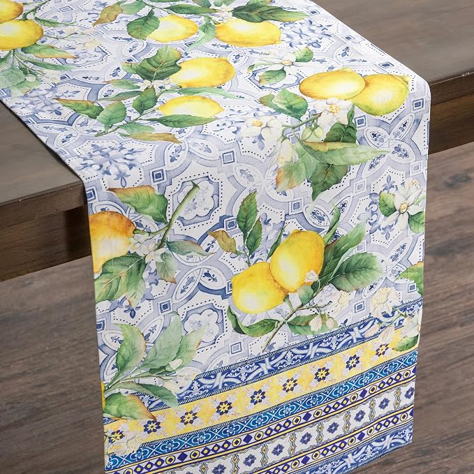 Maison d' Hermine Table Runner 100% Cotton 14.50" x 108" | Table Runners 108 - Image 9