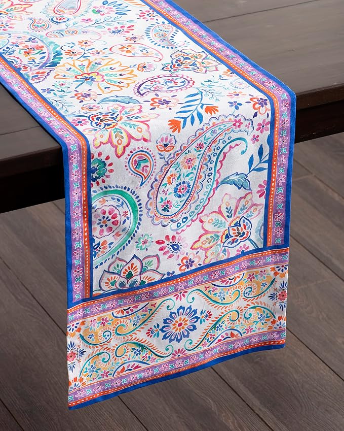 Maison d' Hermine Table Runner 100% Cotton 14.50" x 108" | Table Runners 108 - Image 7